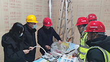 中国电力建设集团双碳展厅项目巡检现场